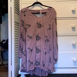 Free people long sleeve dress